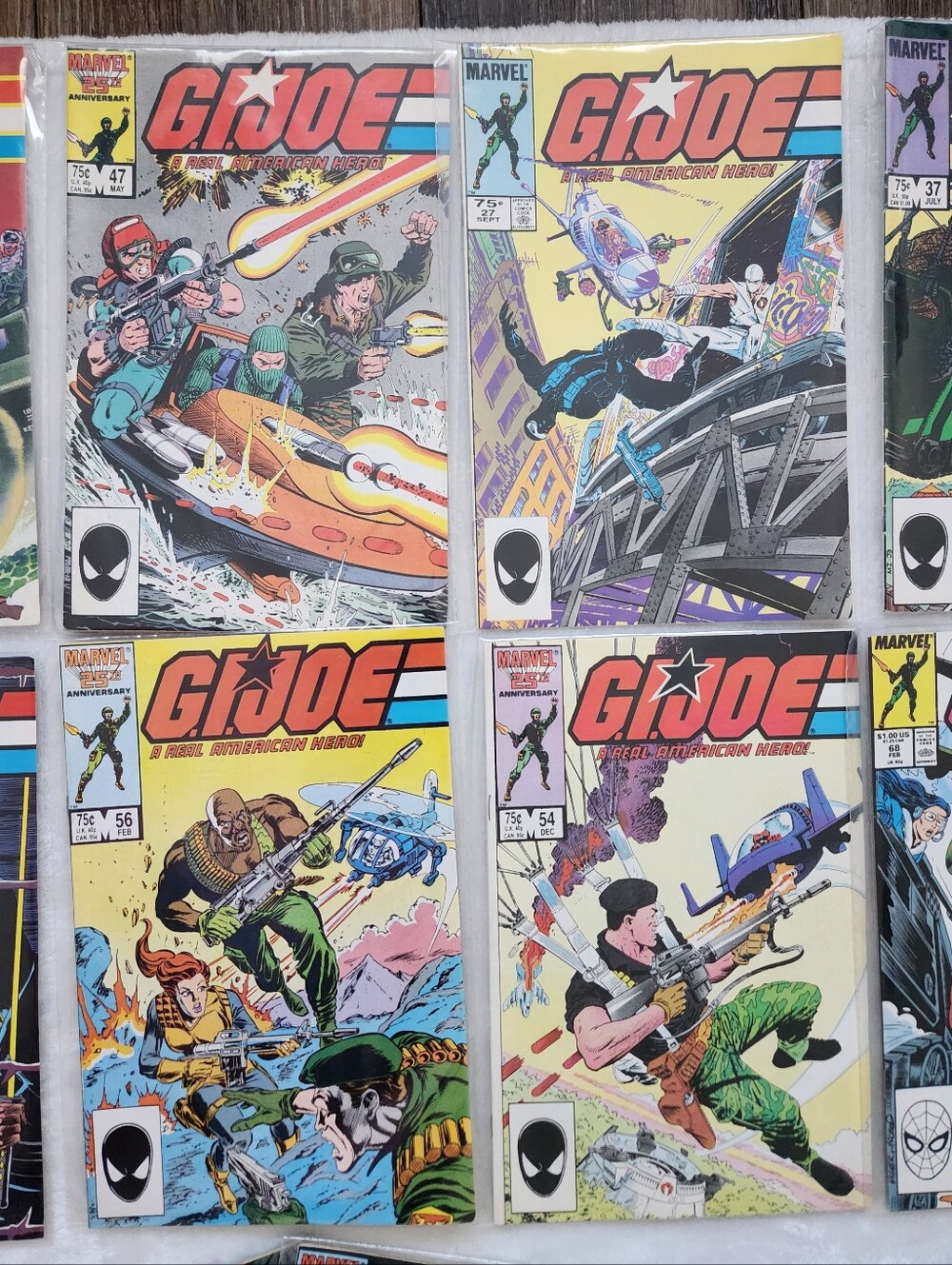 G.I. Joe A Real American Hero Marvel Comics 20 Issue Lot 1984-1988 Vintage GIJOE - Picture 3 of 8